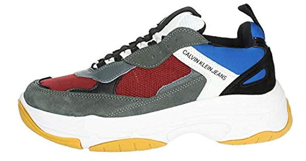 calvin klein marvin mesh trainers