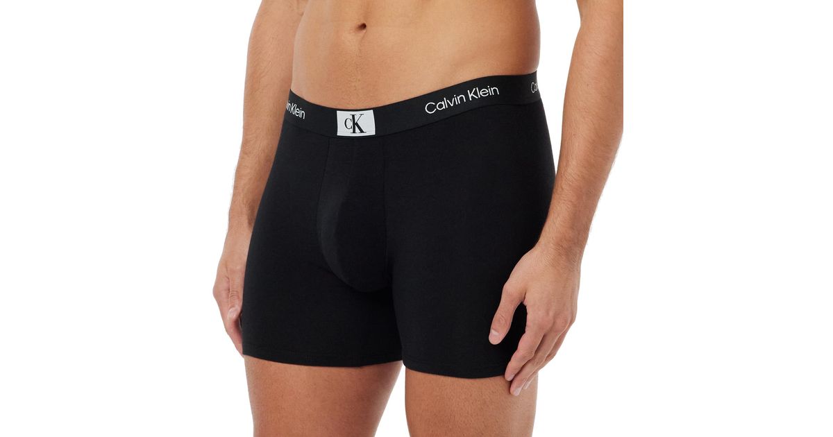 Calvin Klein 1996 Boxer Briefs in Black for Men Lyst UK