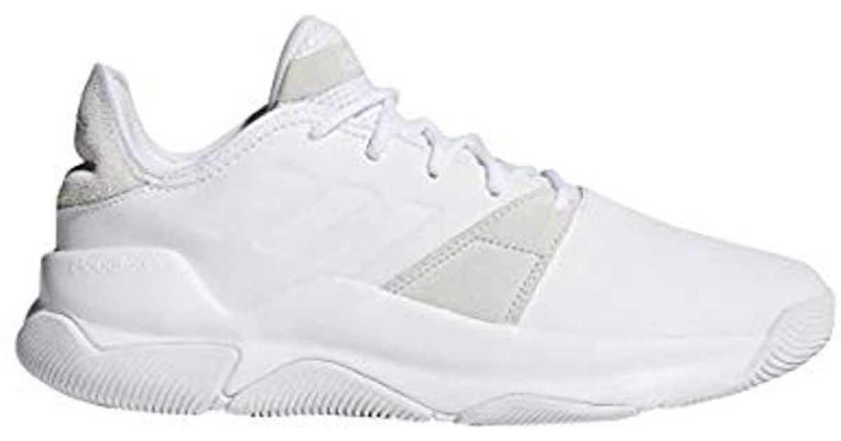 adidas street flow white