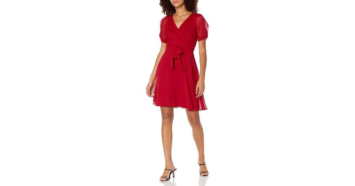 DKNY Synthetic Knot Sleeve Fit And 