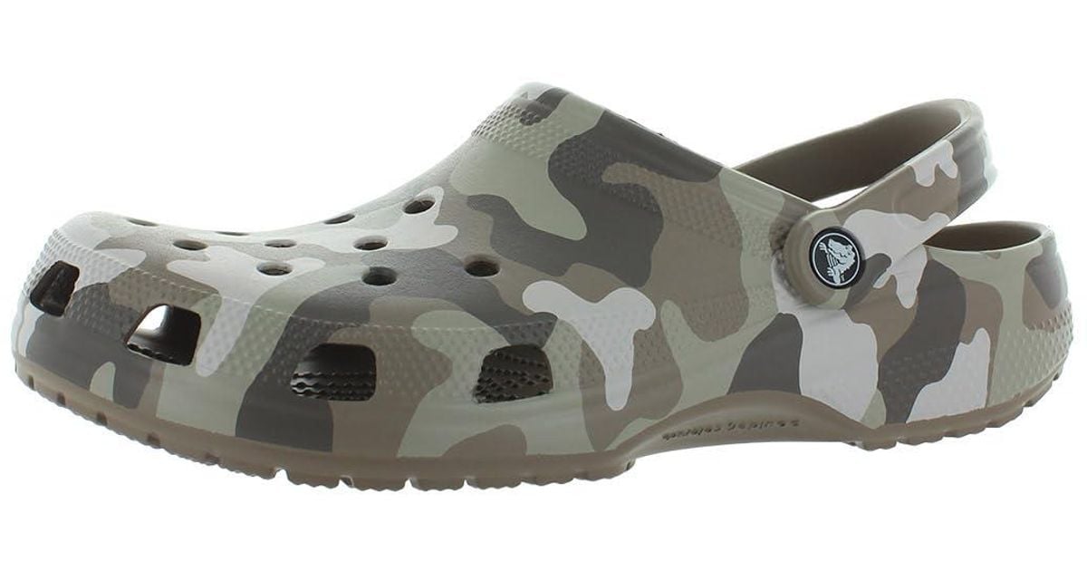 Crocs™ Classic Printed Camo Clog in Grey for Men Lyst UK