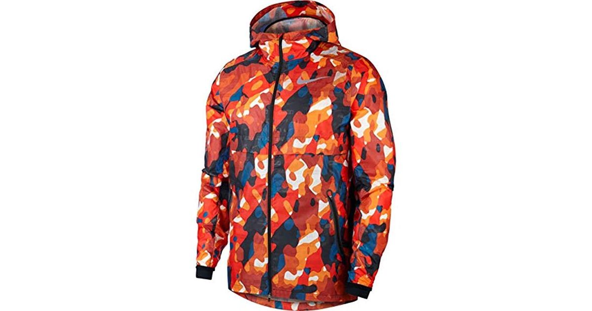 Nike Shield Ghost Flash Running Jacket in Red for Men | Lyst UK