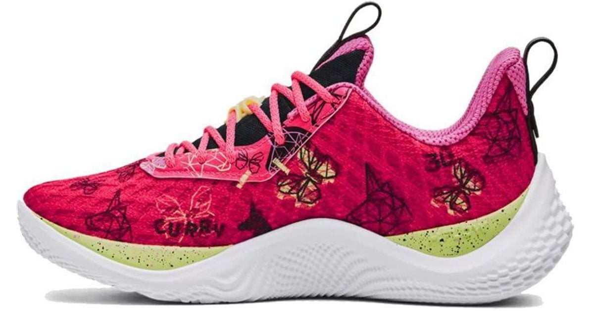 Under Armour Curry Flow 10 unicorn Butterfly Basketball Shoes