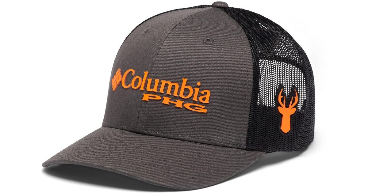 Columbia Unisex PFG Fish Flag Mesh Snapback Hat - Sun Protection Fishing Cap With Ventilated Back - View #12