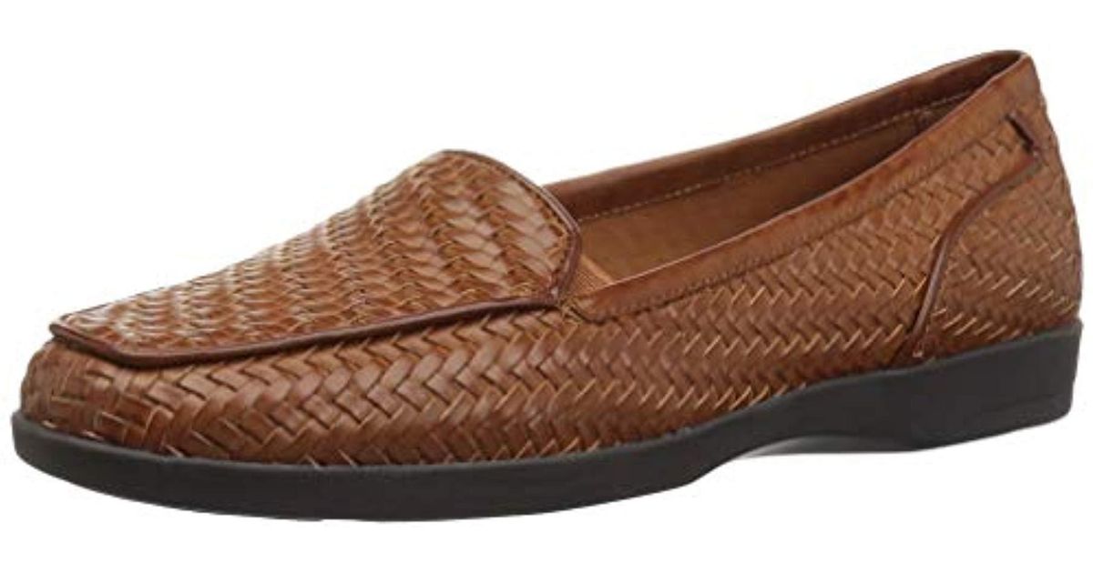 Easy Spirit Leather Devitt Casual Moc Loafer in Cognac (Brown) Save 32 Lyst