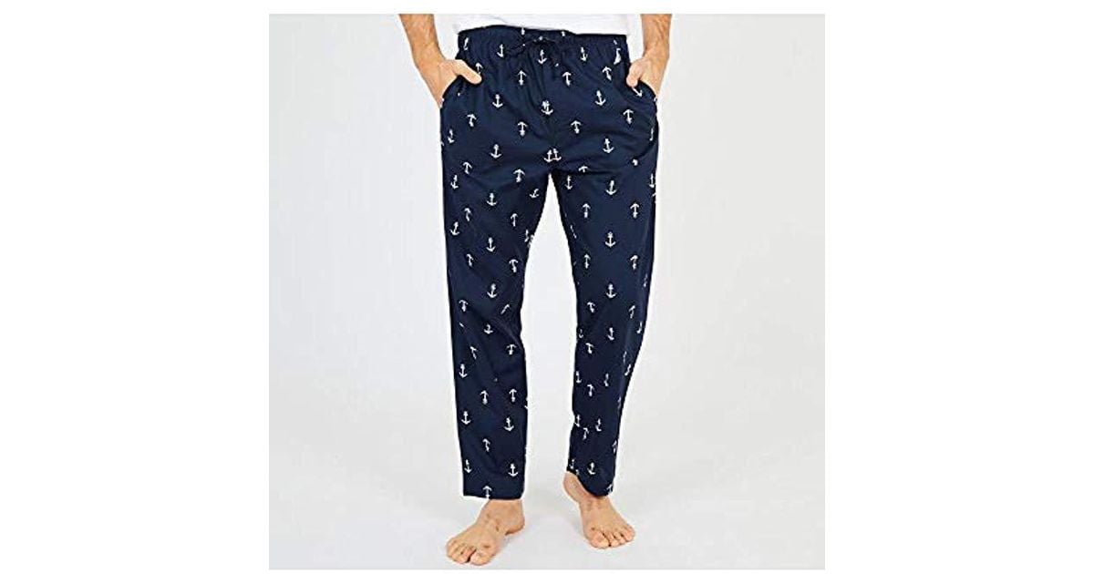 nautica men's anchor pajama pants