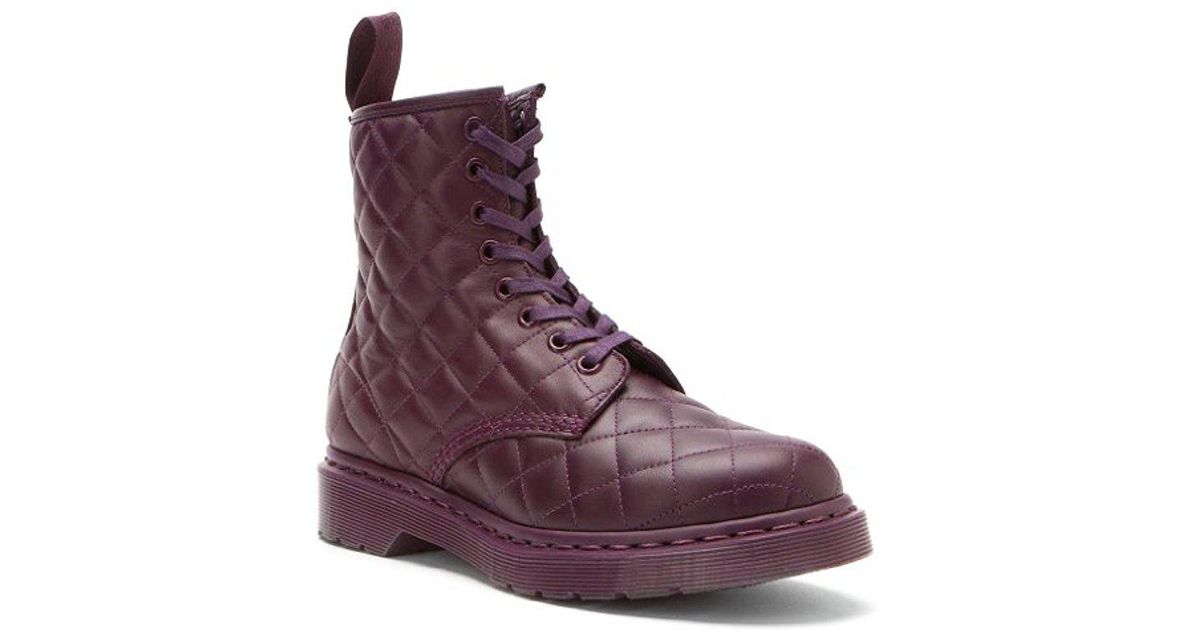 dr martens quilted boot