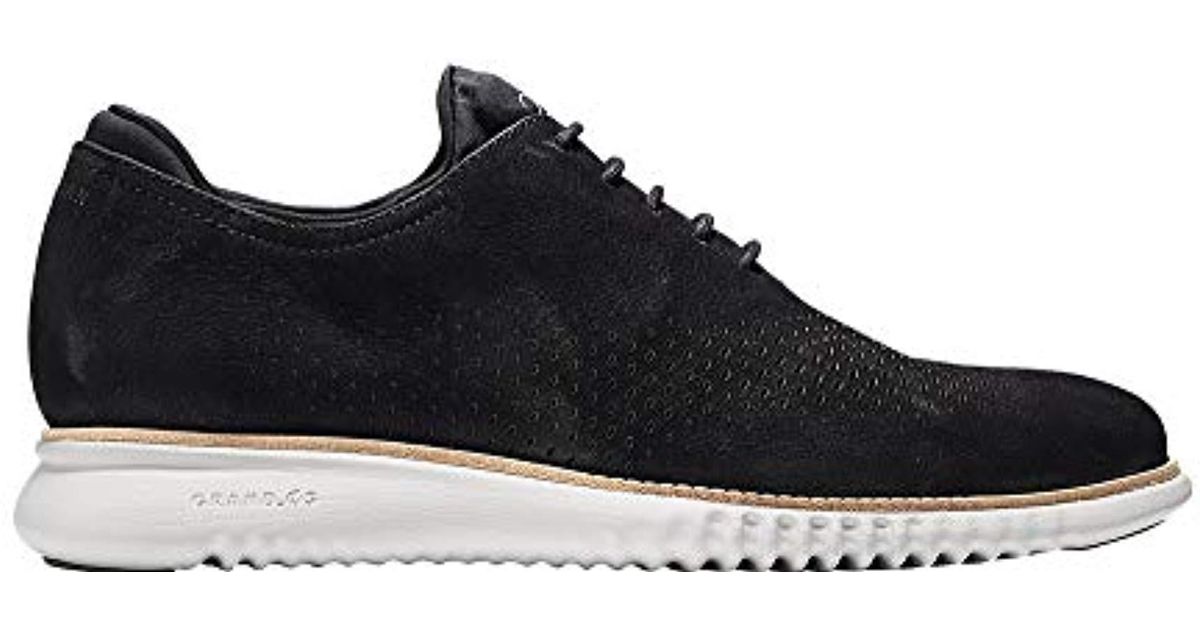 Cole Haan Men's Laser Wingtip Oxford in Black for Men