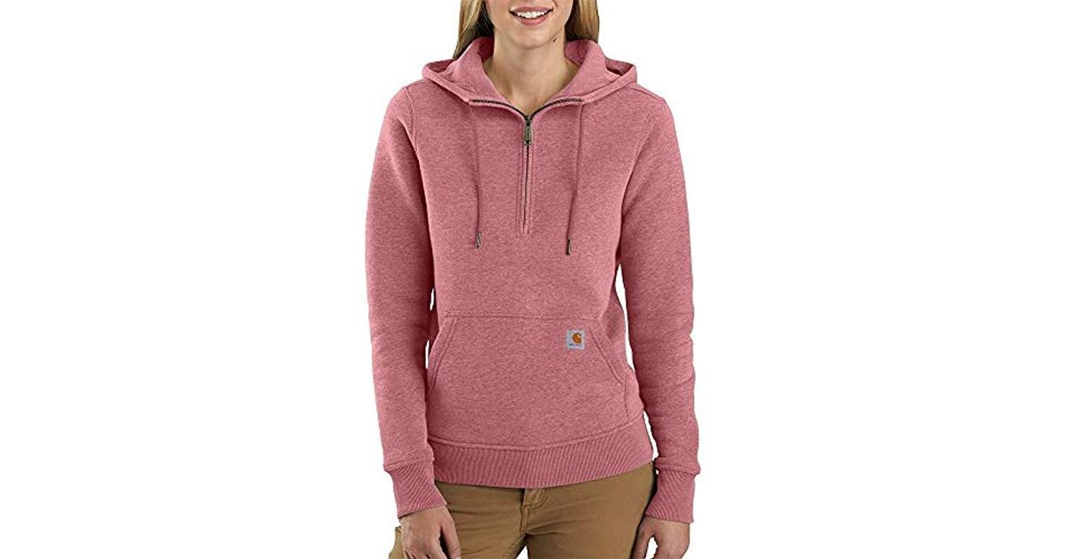 carhartt clarksburg half zip