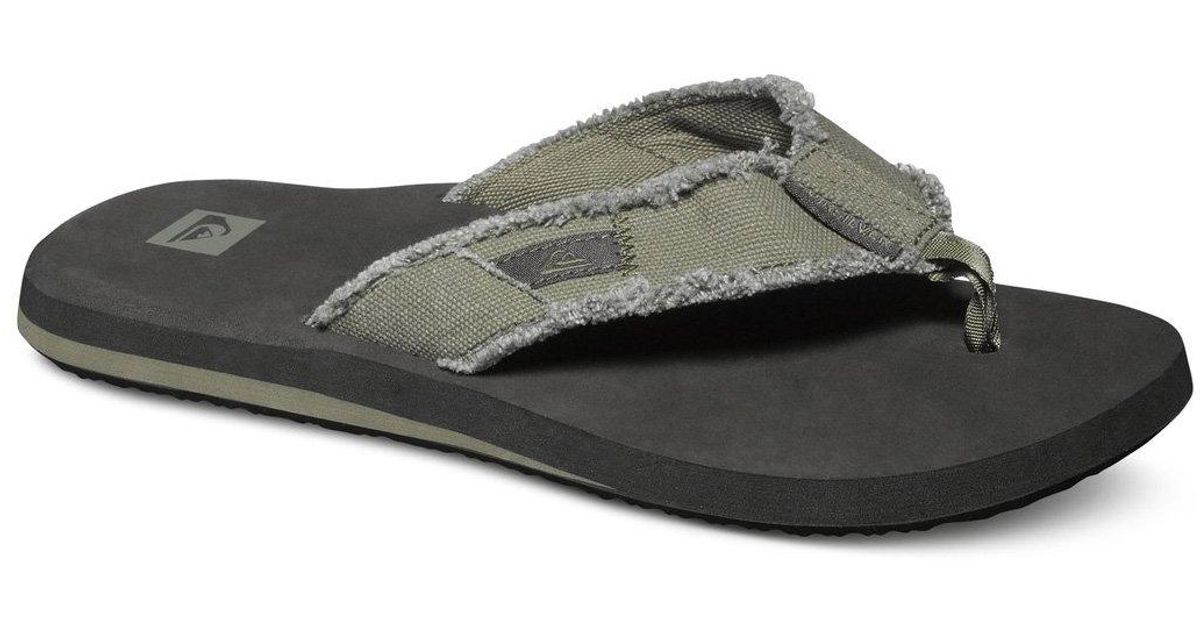 quiksilver monkey abyss flip flops