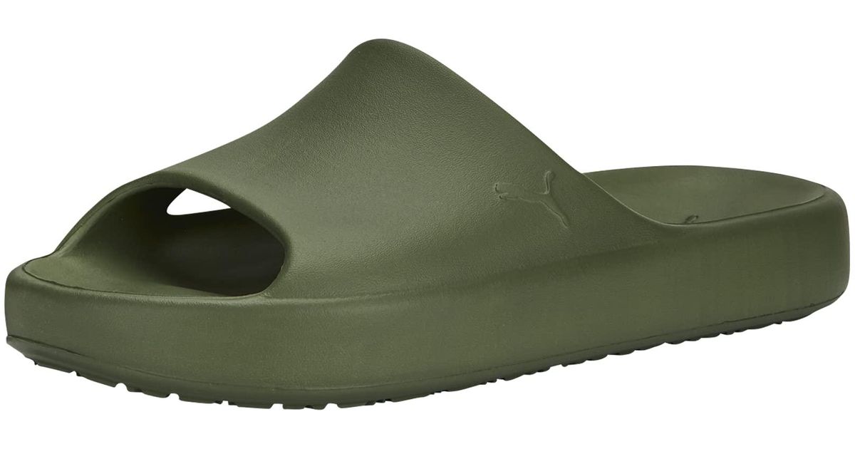 PUMA Shibui Cat Slide Sandal in Green for Men Lyst