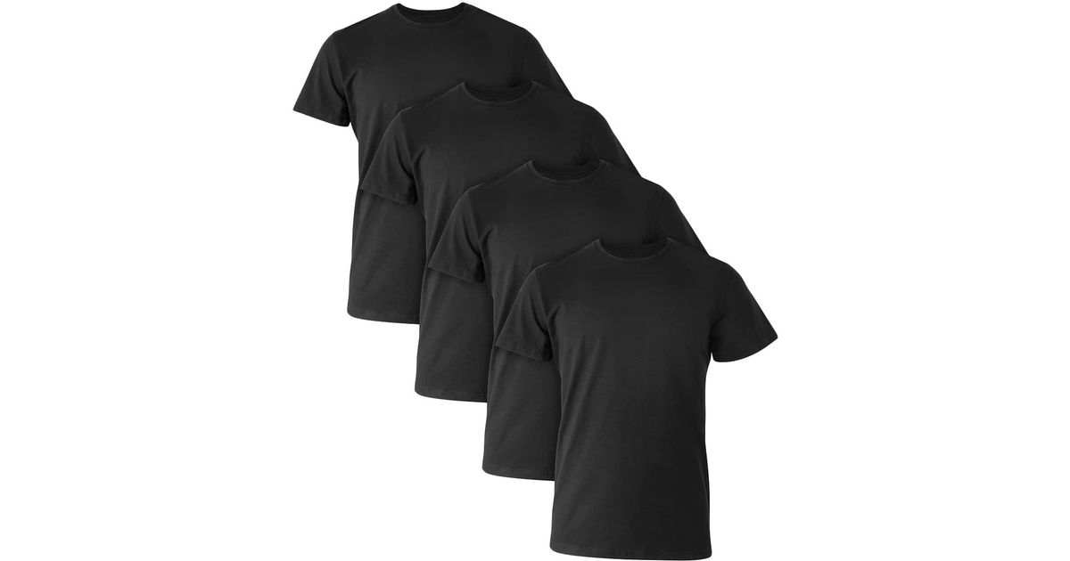 Hanes Ultimate Ultimate Undershirt in Black for Men Lyst