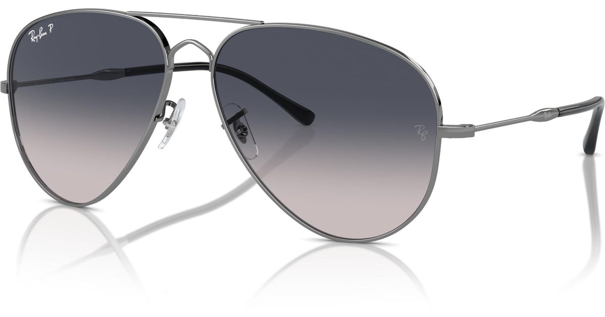 Ray-Ban Rb3825 Old Aviator Sunglasses in Black | Lyst