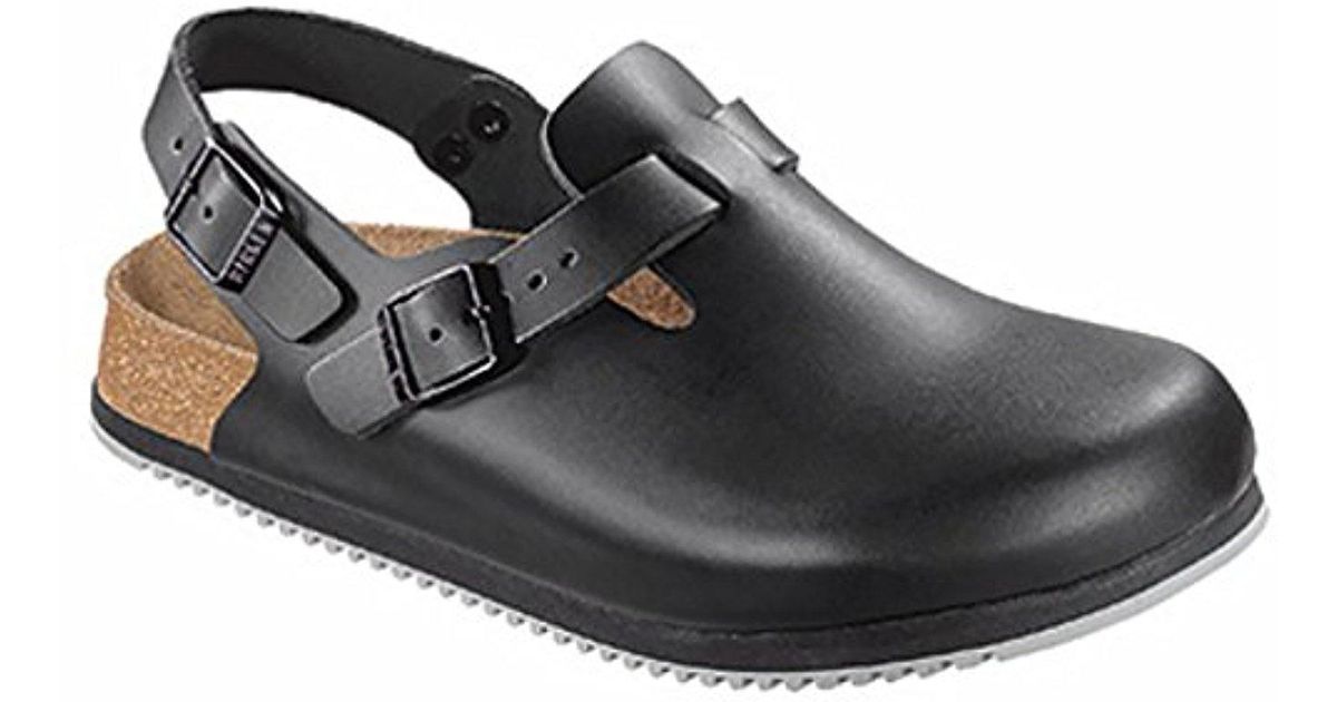birkenstock unisex professional tokyo super grip leather slip resistant work shoe