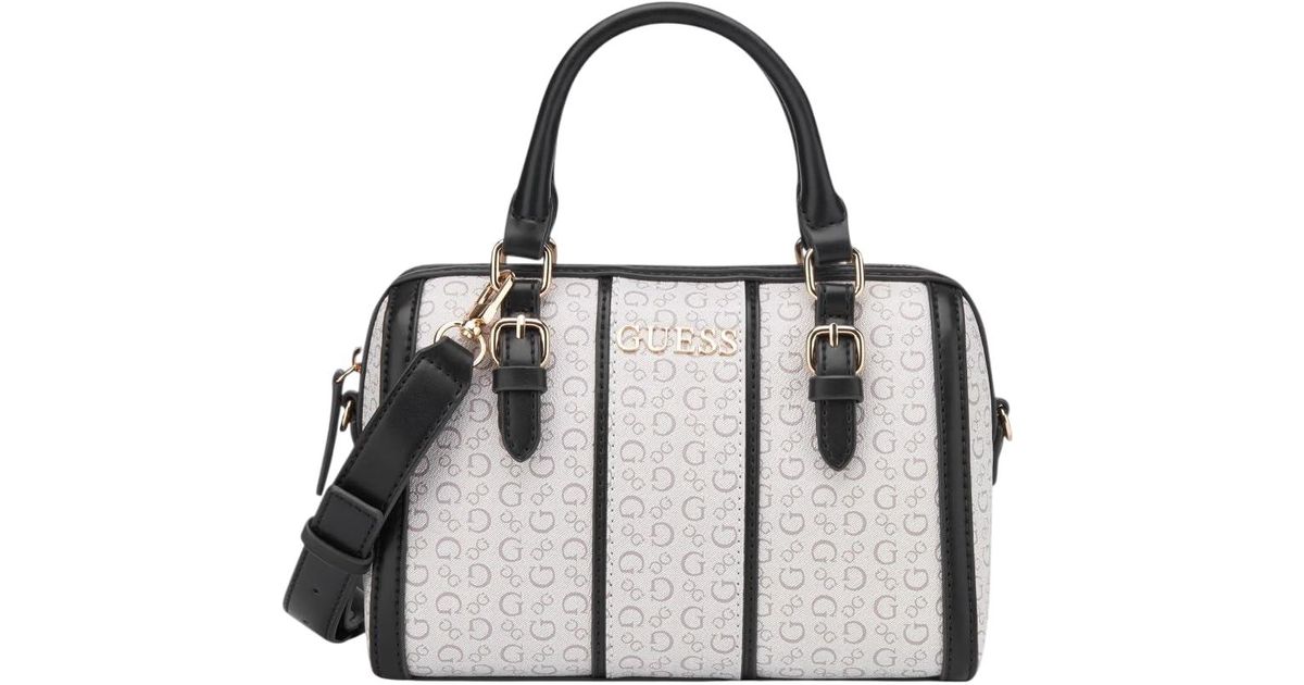 Nine West Radleigh Borsa A Tracolla Donna – Satchel Di Design, Colore Nero, Fodera In Misto Cotone, Elegante E Alla Moda