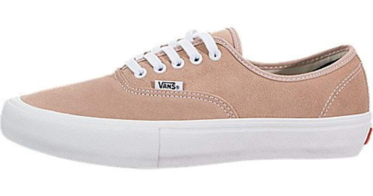 vans mahogany rose authentic pro