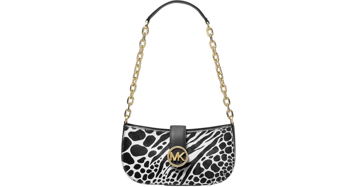 animal print michael kors handbag