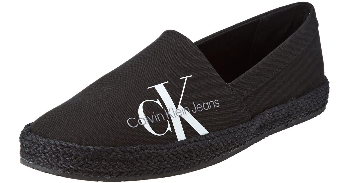 Calvin Klein Espadrilles Cloth in Black for Men Lyst UK