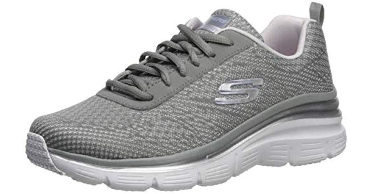 Skechers Synthetic Fashion Fit-bold Boundaries Trainers in Grey (Grey) |  Lyst UK