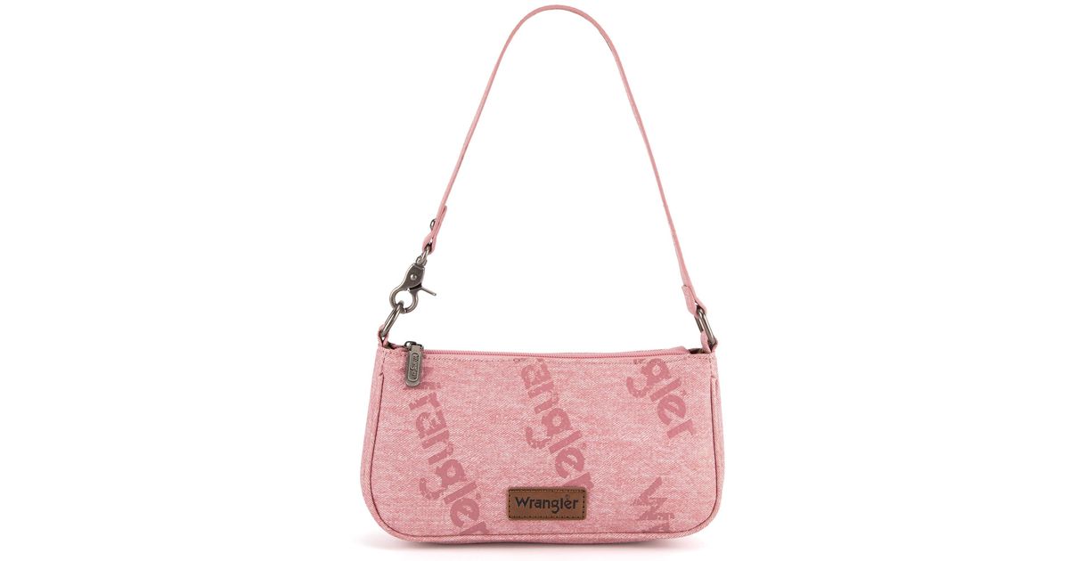 Wrangler Shoulder Bags For Y2k Cluth Tote Handbag 90s Retro Purses in