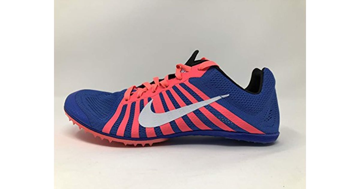 hot pink track spikes
