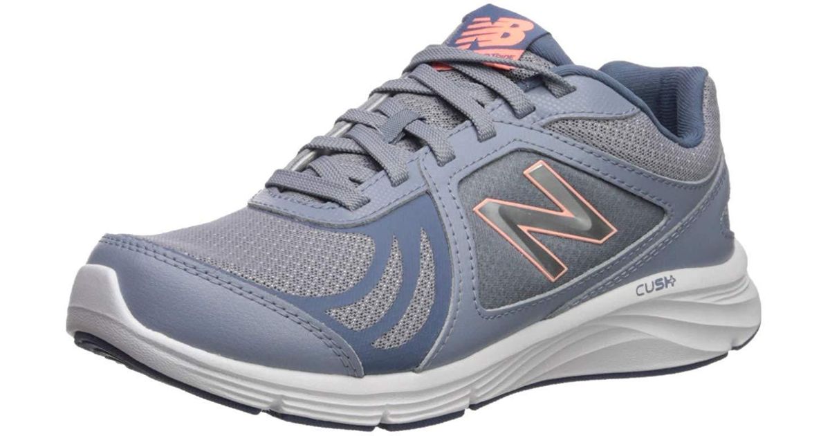 New Balance 496 V3 Walking Shoe in Blue 