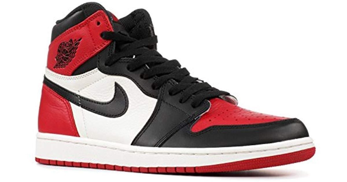 nike aj1 bred toe