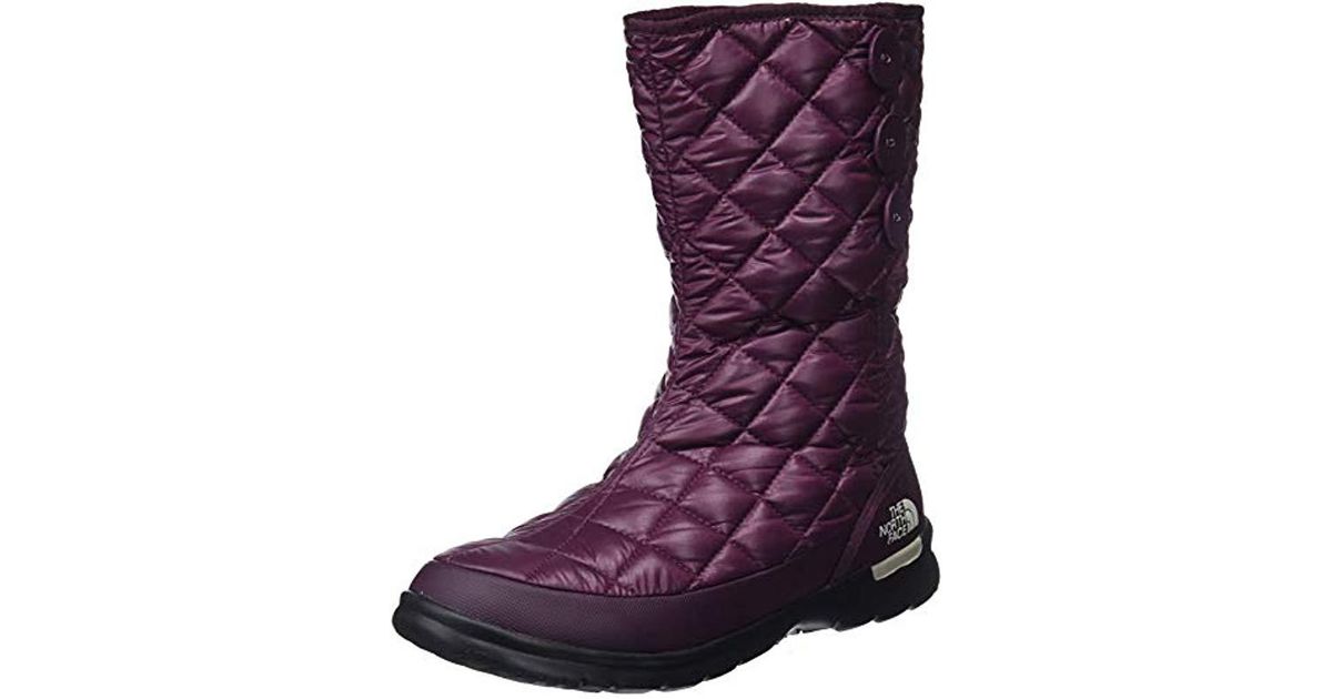 north face thermoball button up boots