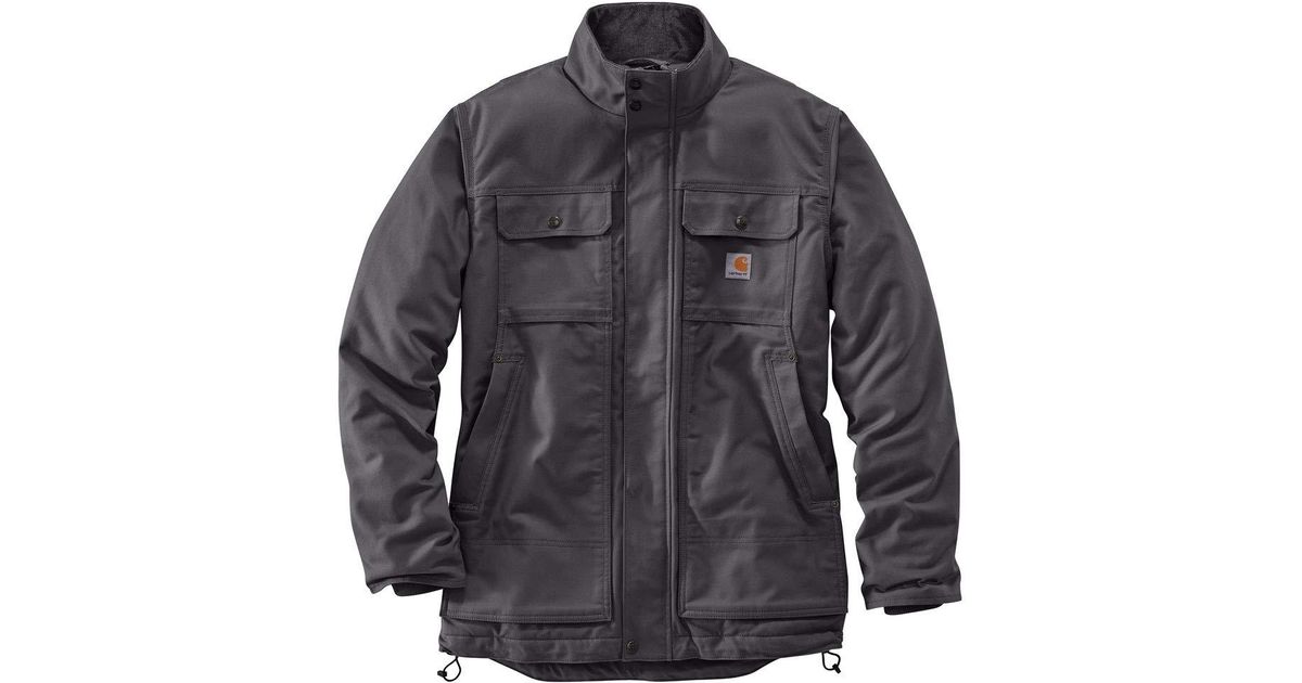 carhartt men's full swing quick duck insulated traditional coat