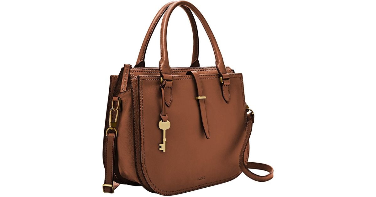 Fossil Womens Rachel Satchel Handbag Leather India | Ubuy