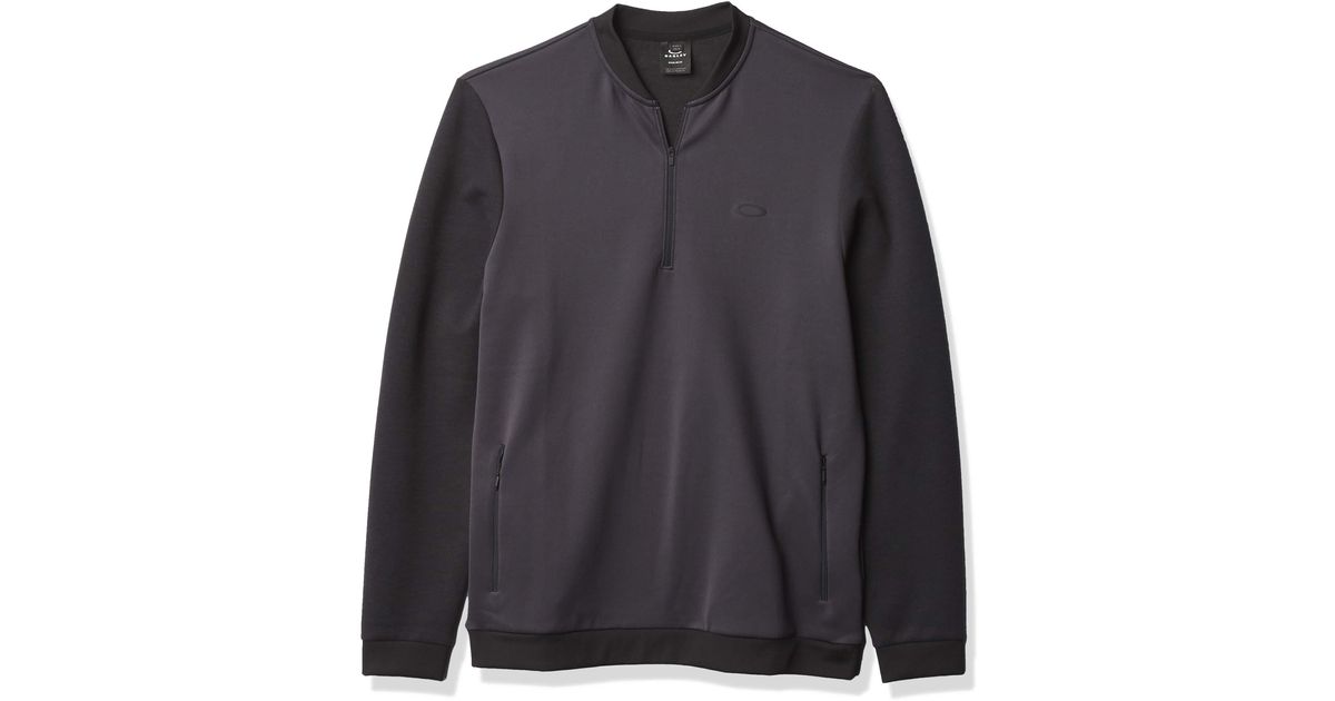oakley half zip golf fleece