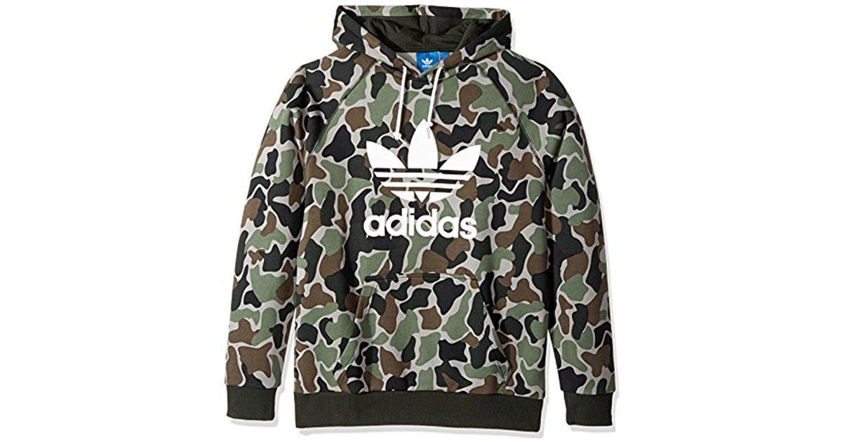 camo trefoil hoodie