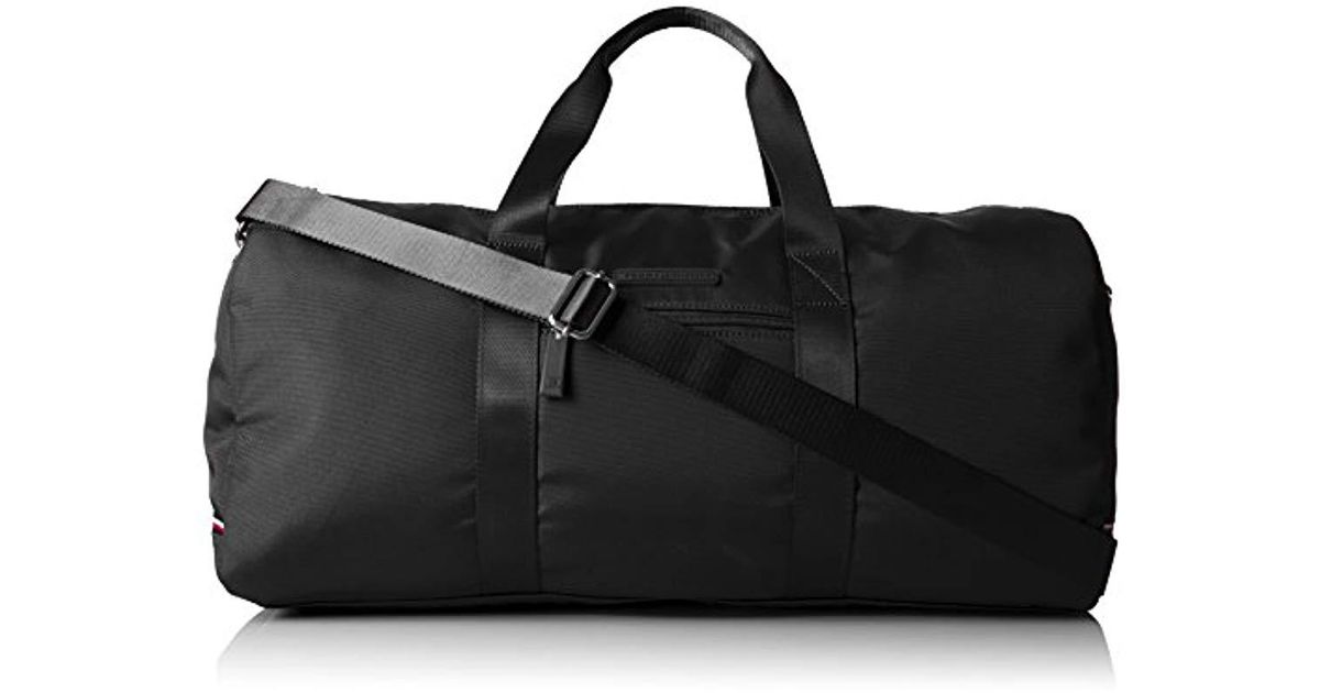 Tommy Hilfiger Synthetic Alexander Nylon Duffle Bag in Black for Men - Lyst
