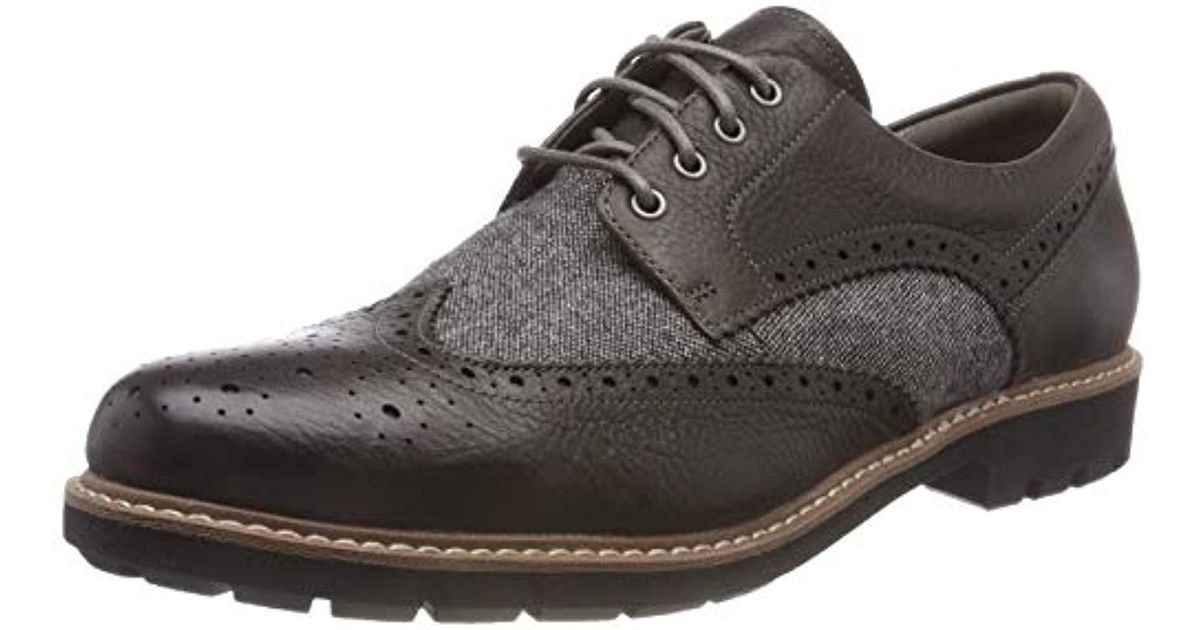 clarks men's walbeck edge ii derbys