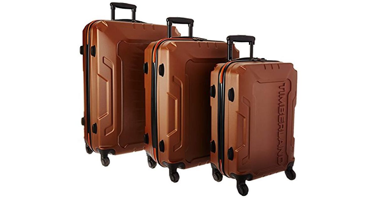 Timberland 4 Piece Spinner Luggage Set in Brown for Men | Lyst