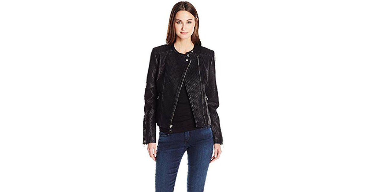 Guess Black Jazmin Saint Moto Jacket