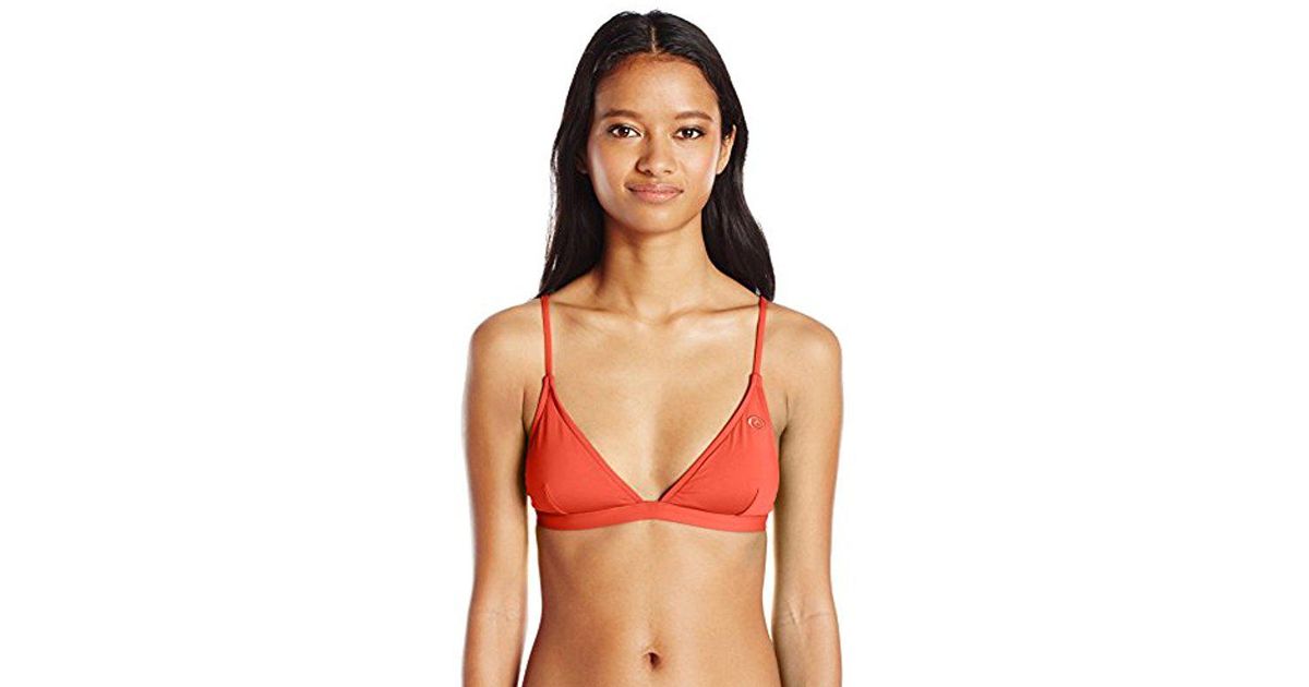 rip curl red bikini