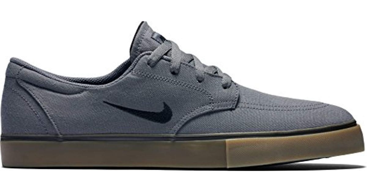 Nike Suede Sb Clutch Skateboarding Shoes In Gray For Men Lyst
