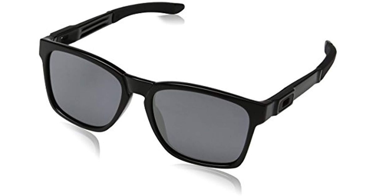 oakley men's catalyst square sunglasses