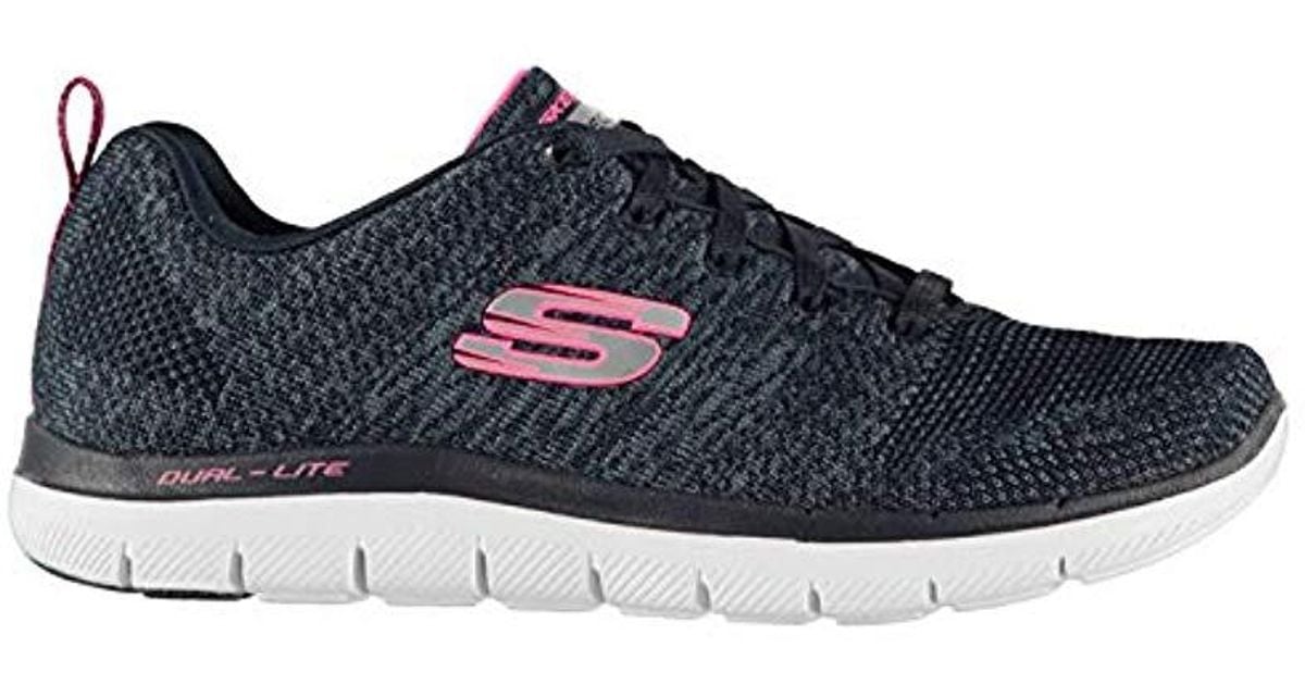 skechers flex appeal 2.0 mujer amarillo