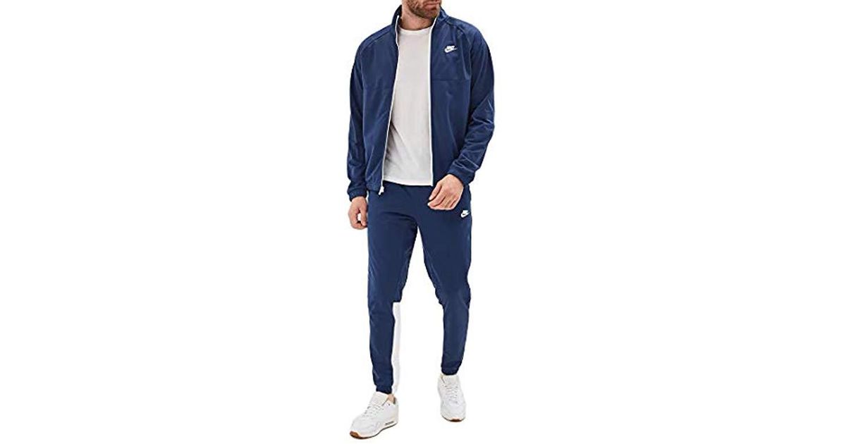nike jumpsuit men blue