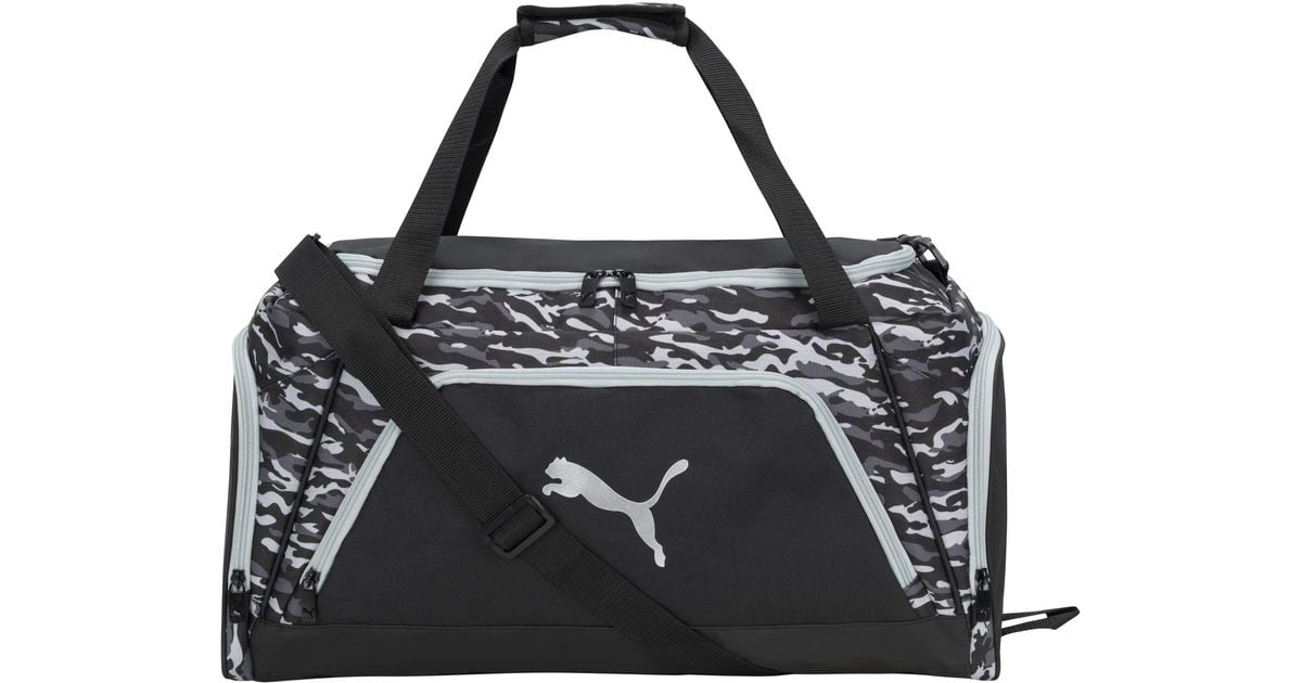 PUMA Evercat Accelerator Duffel Bag in Black Grey Camo (Black) Lyst