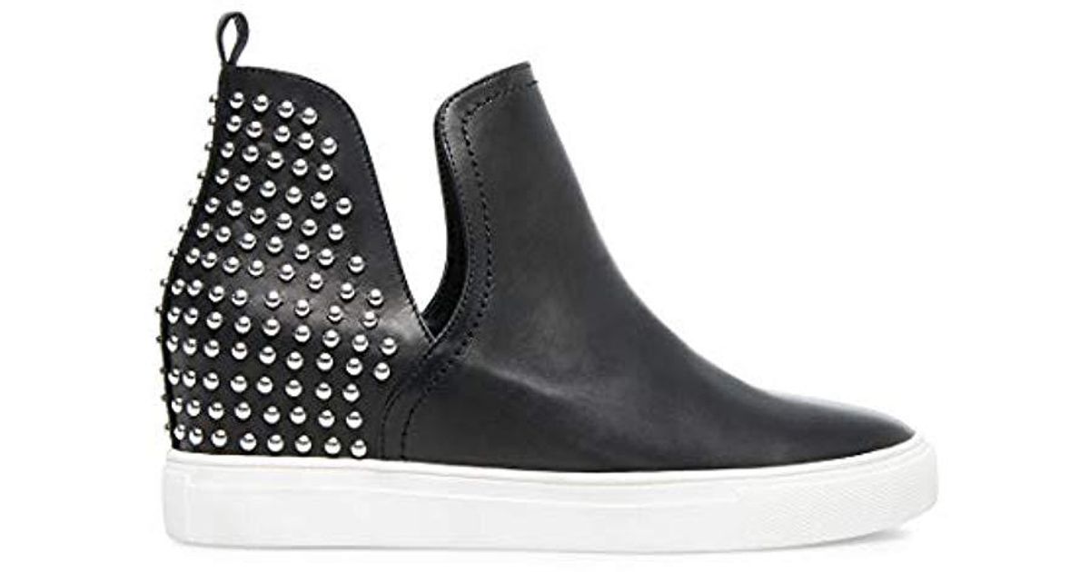 coin hidden wedge sneaker