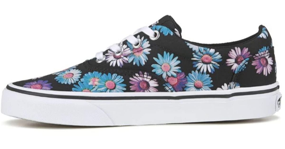 Vans dark floral discount
