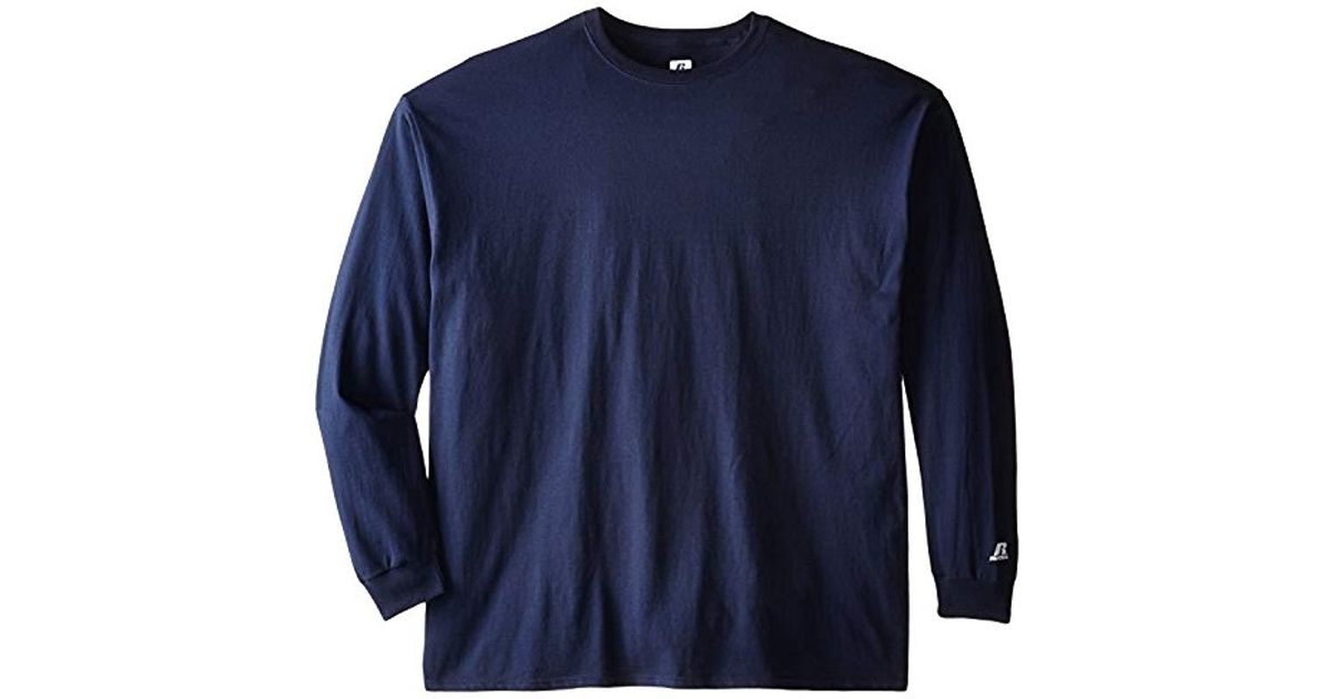 russell athletic men's essential long sleeve tee