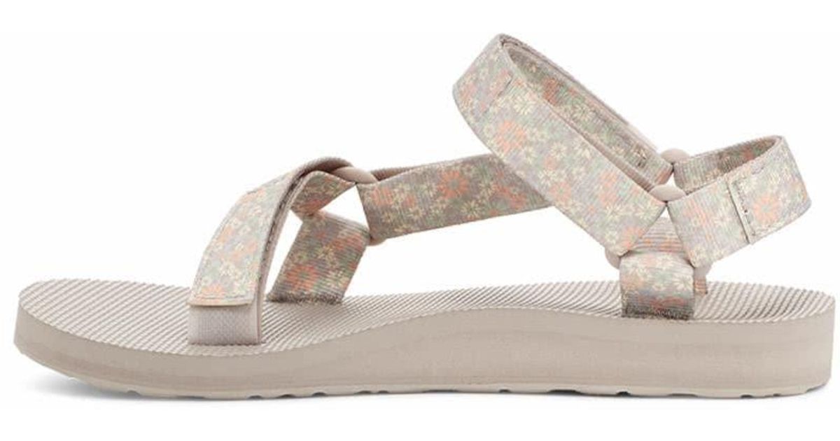 Teva Original Universal Wildflower Sandal in Metallic | Lyst