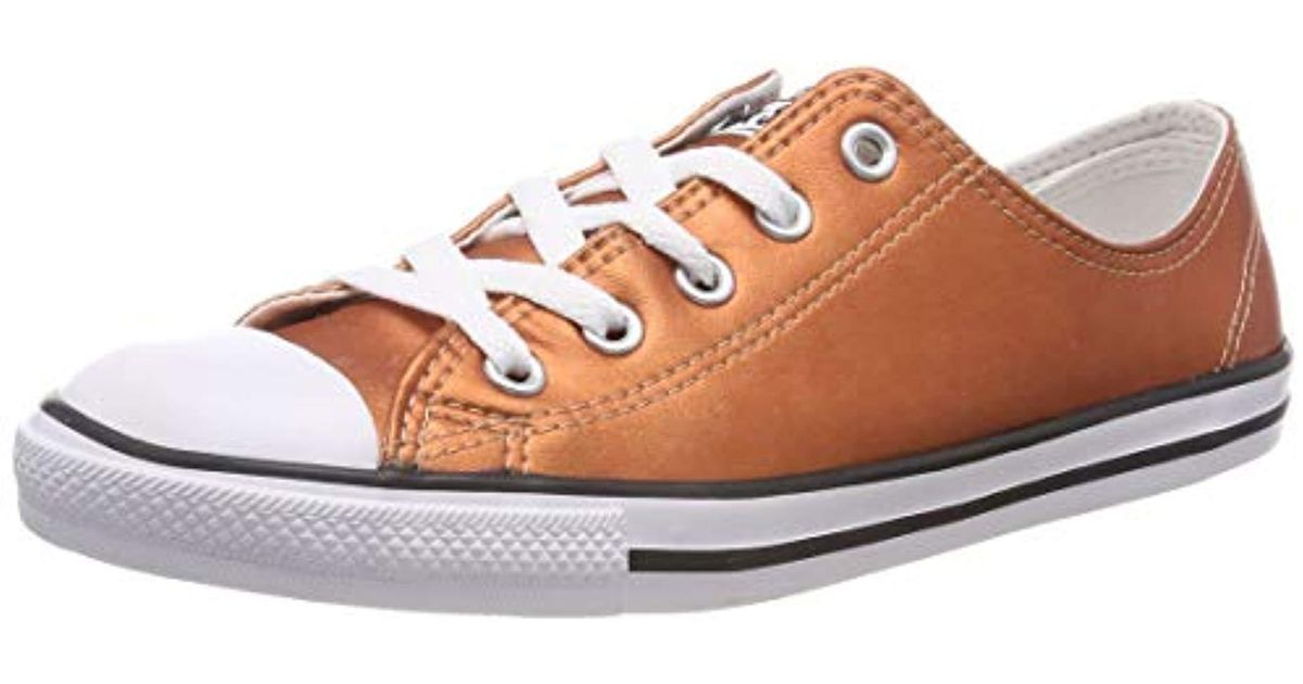 Converse Chuck Taylor All Star Dainty Metallic Ox Low-top Sneakers - Lyst