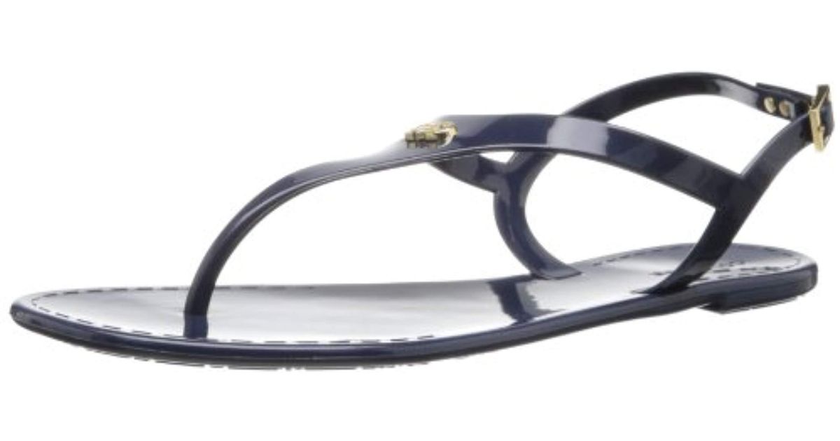 miley metallic jelly sandal