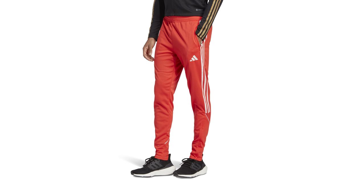 Pantalon Tiro pour homme adidas pour homme en coloris Rouge Lyst