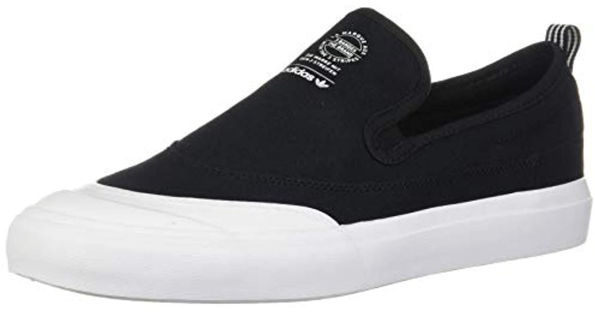 matchcourt slip on black